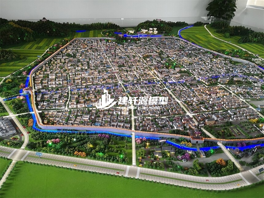平安城市规划模型