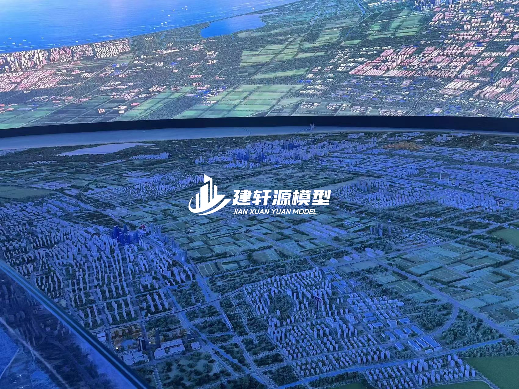 平安城市规划模型制作