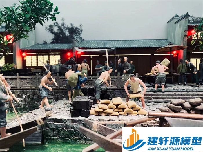 平安博物馆江南水乡模型