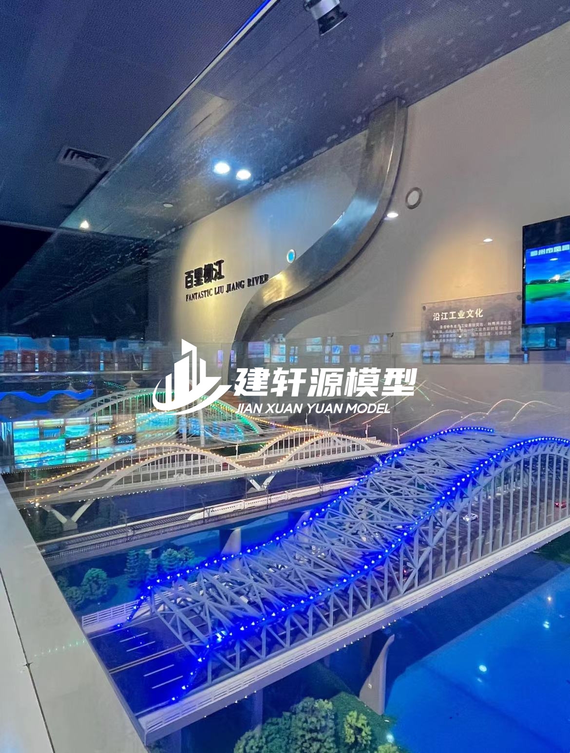 平安桥梁模型制作