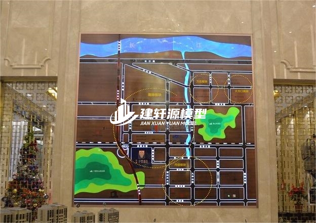 平安区域壁挂模型
