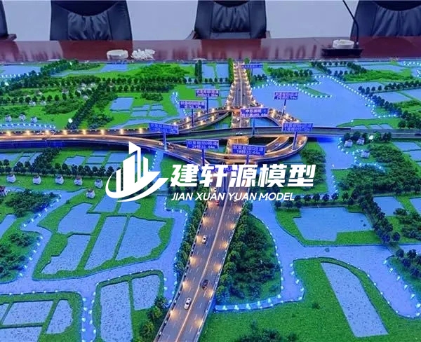 平安高速公路沙盘定制