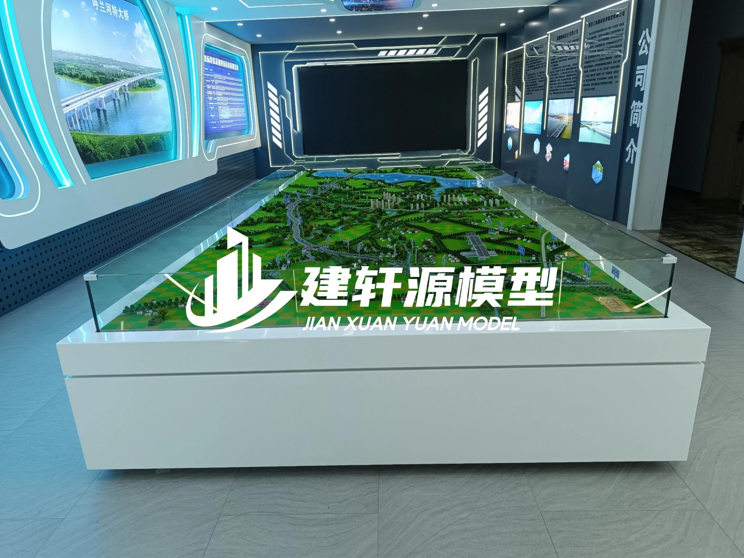 平安高架桥道路模型设计